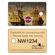 Piratemania 16 Trackable Tags (Single tag - £3.99 each)
