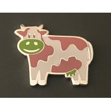 Auction no: 10 Team Vampire Pig cow coin - Shiny silver
