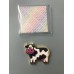 Auction no: 14 UK Geocoin Database Edition Cow - Shiny gold