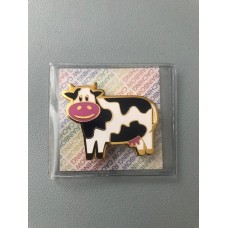 Auction no: 14 UK Geocoin Database Edition Cow - Shiny gold