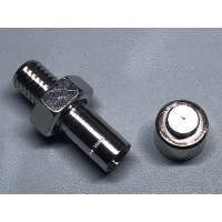 Pirate bolt geocache with removable head and nut