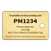 Piratemania 14 Trackable Tags (Single tag - £3.99 each)